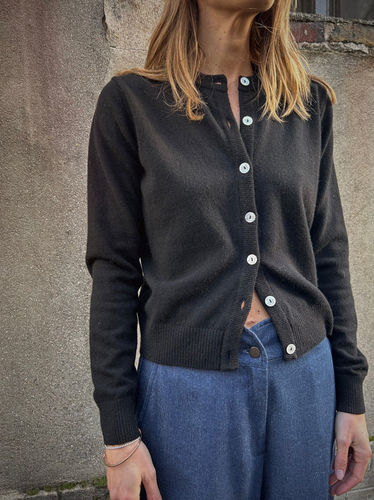 ELISE VEST - BLACK