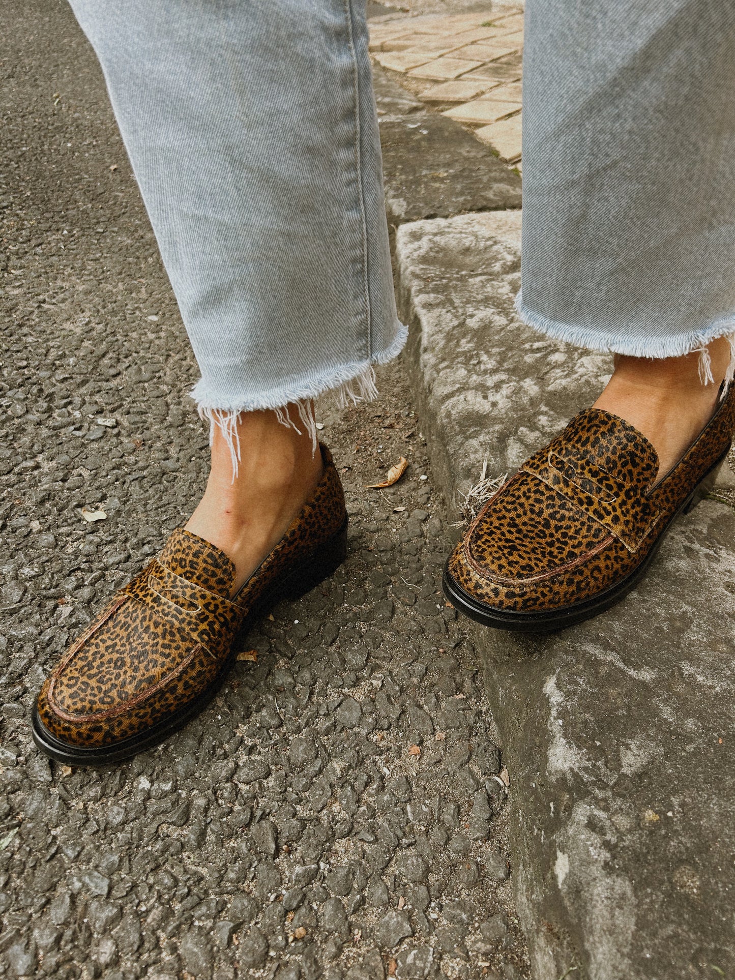 Les Mocassins Ginette Garde - Leopard