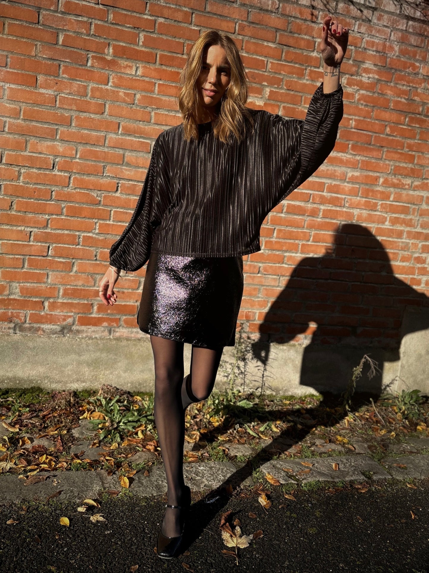 Top Frida - Noir