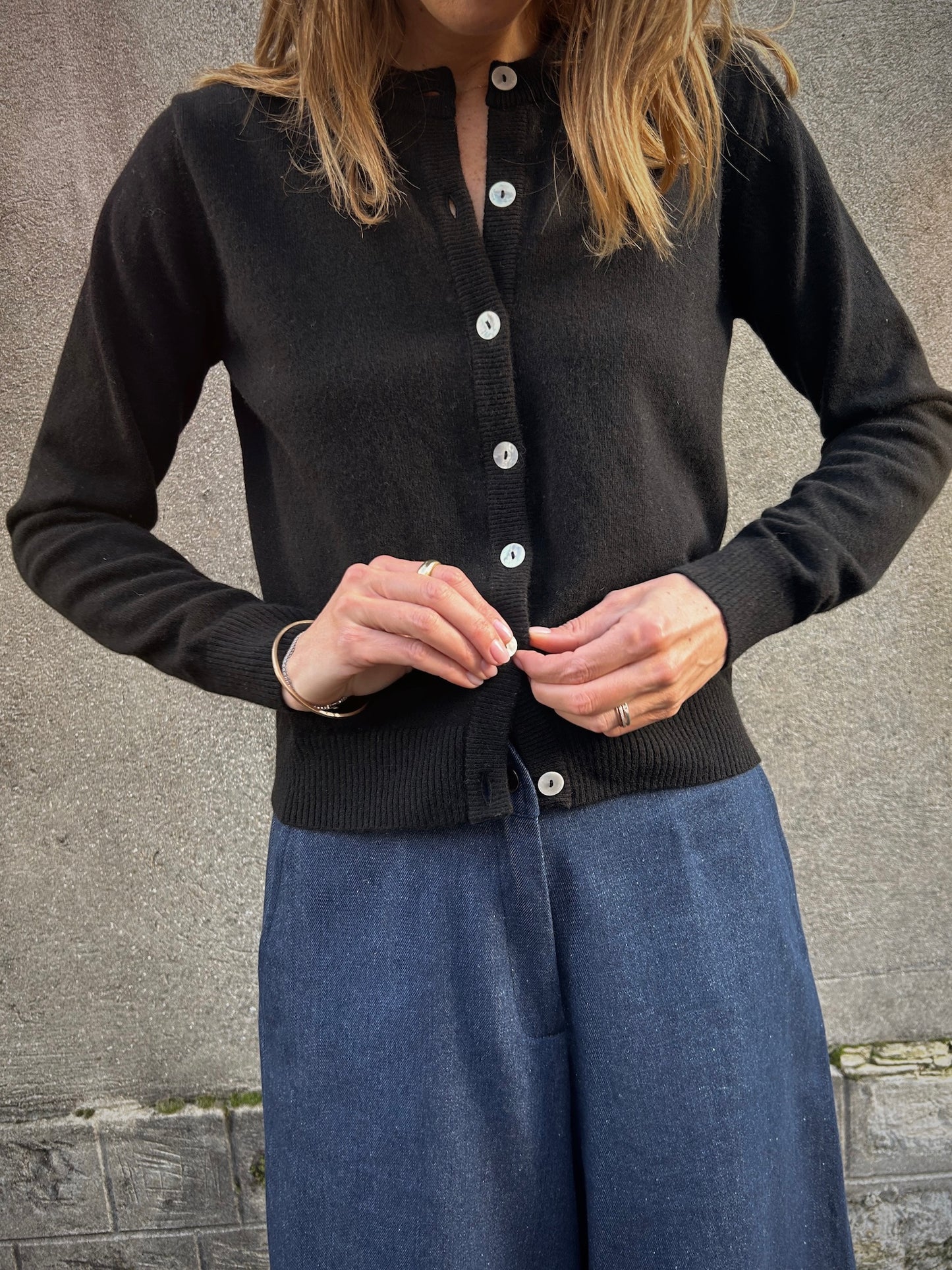 ELISE VEST - BLACK