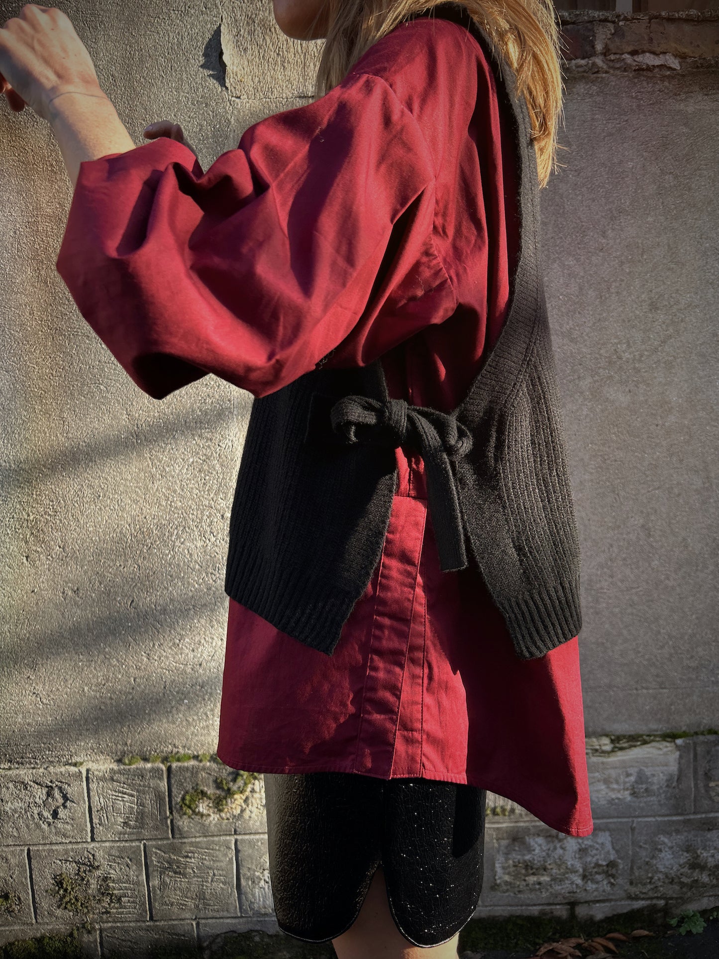 EDGARD APRON - BLACK