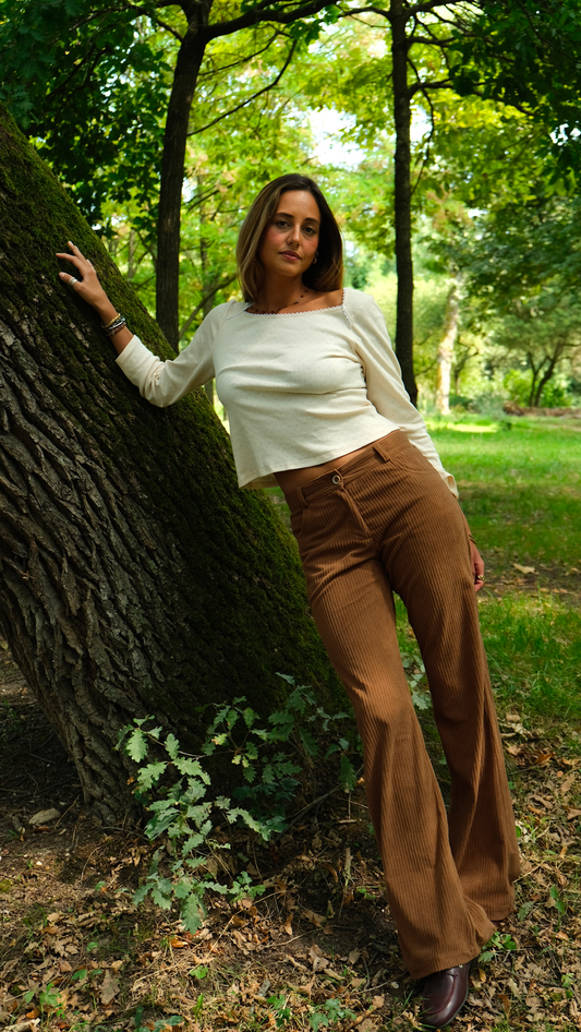 Pantalon Marlow - Velours