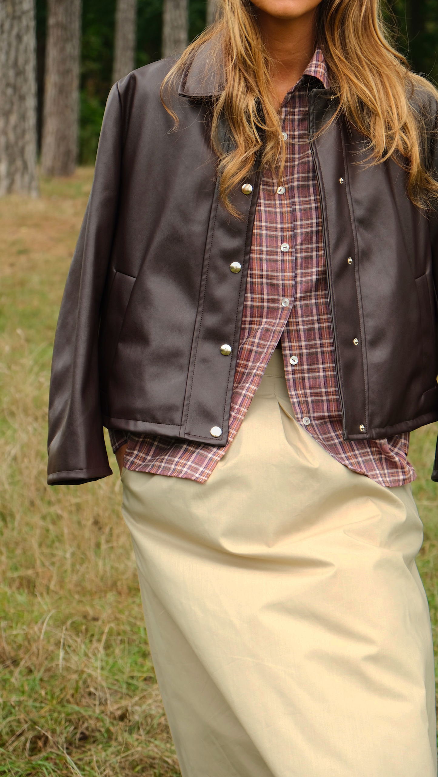 Blouson Gloria - Simili Cuir Recyclé