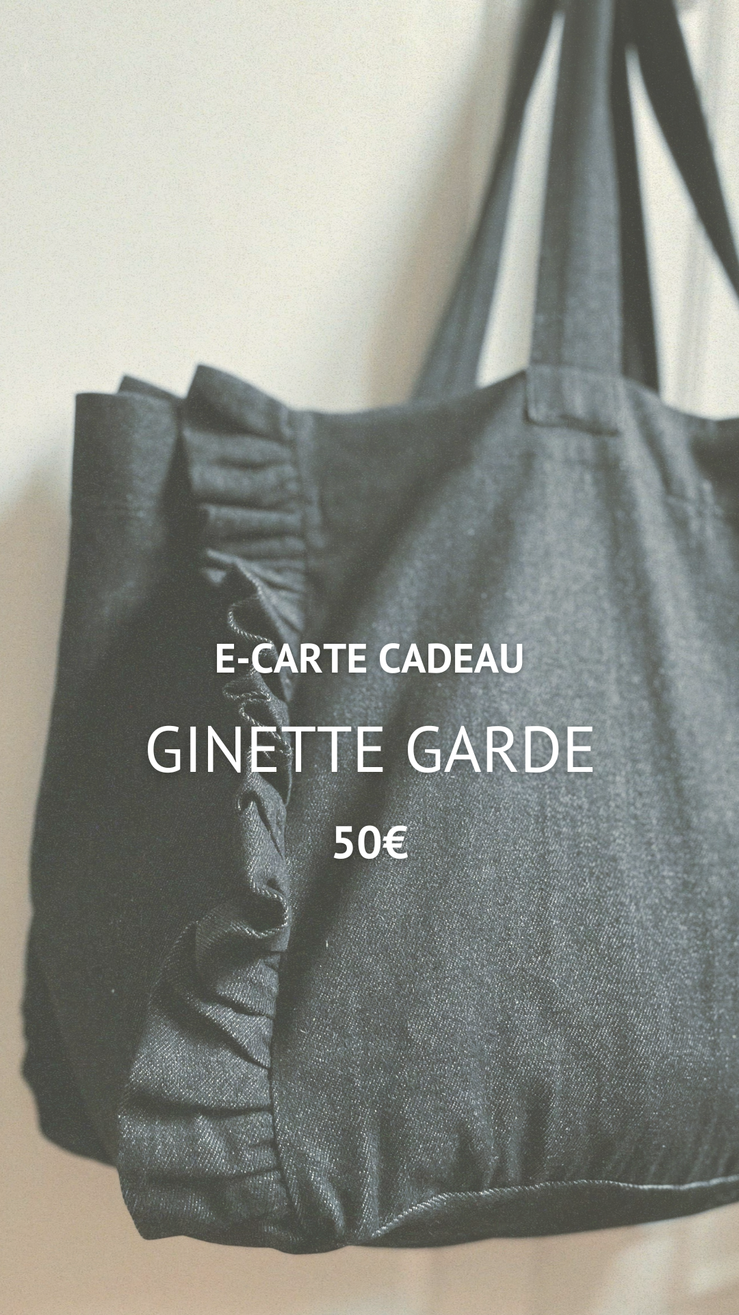 E-carte cadeau 50 €