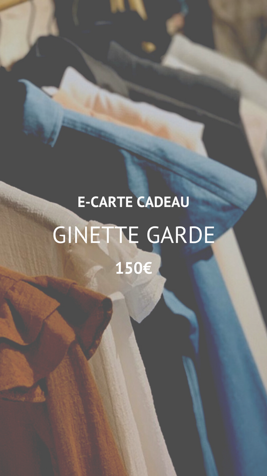 E-carte cadeau 150€