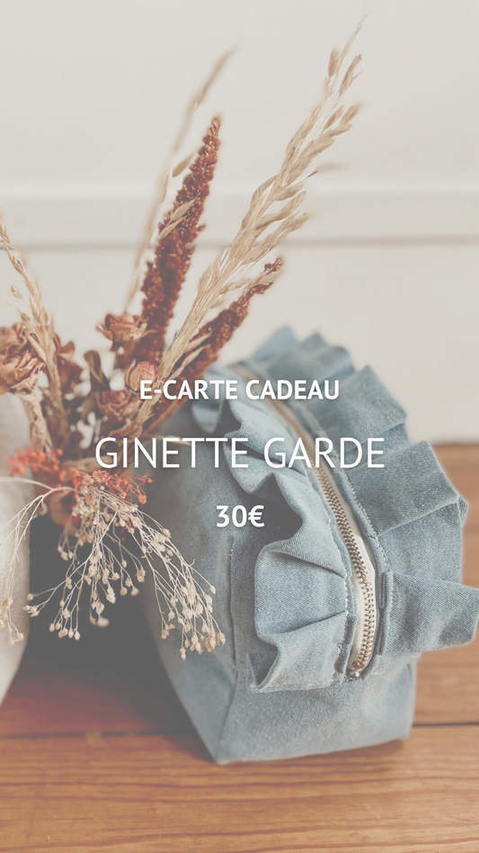 E-carte cadeau 30€